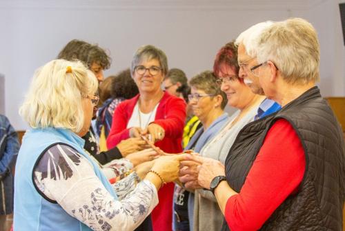 Gruppenarbeit während der Ausbildung zum Hospizbegleiter